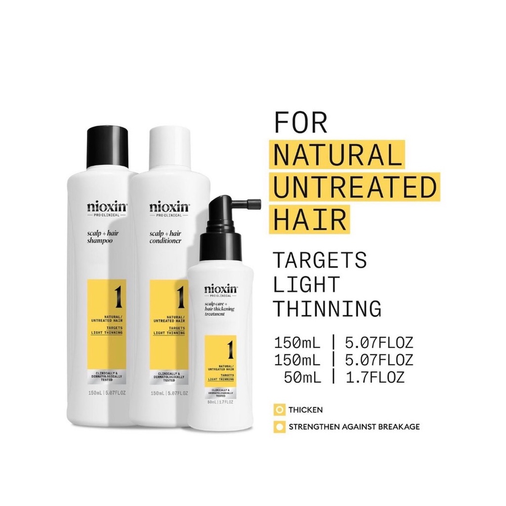 Nioxon Hair Care Set for Natural Hair